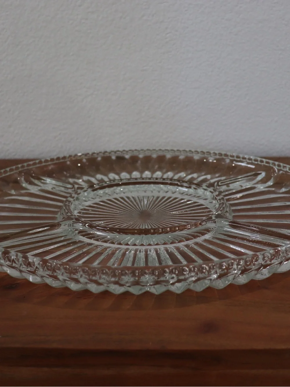 Glass Trinket/Serving tray
